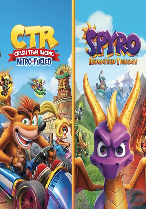 Crash team racing netro fueled + spyro 0