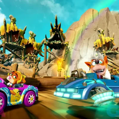 Crash team racing netro fueled + spyro 8
