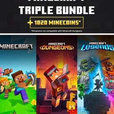 خرید اکانت قانونی Minecraft Triple Bundle