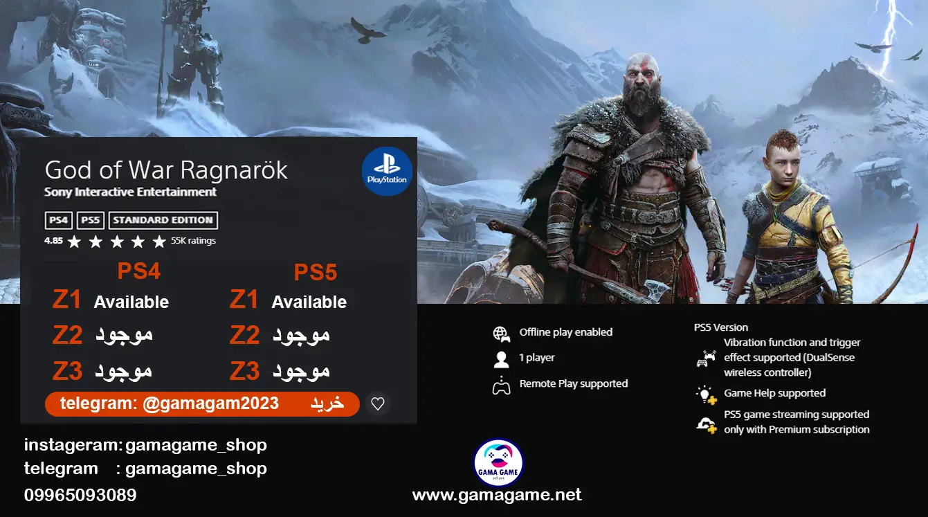GOD OF WAR STANDARD PS4.5