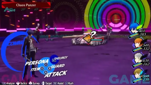 اکانت Persona 3 reload