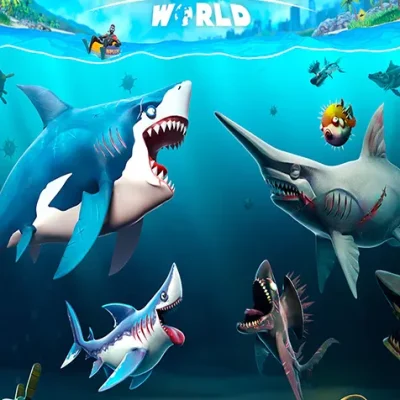 خرید اکانت قانونی Hungry Shark® World
