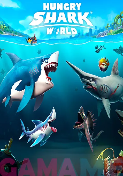خرید اکانت قانونی Hungry Shark® World