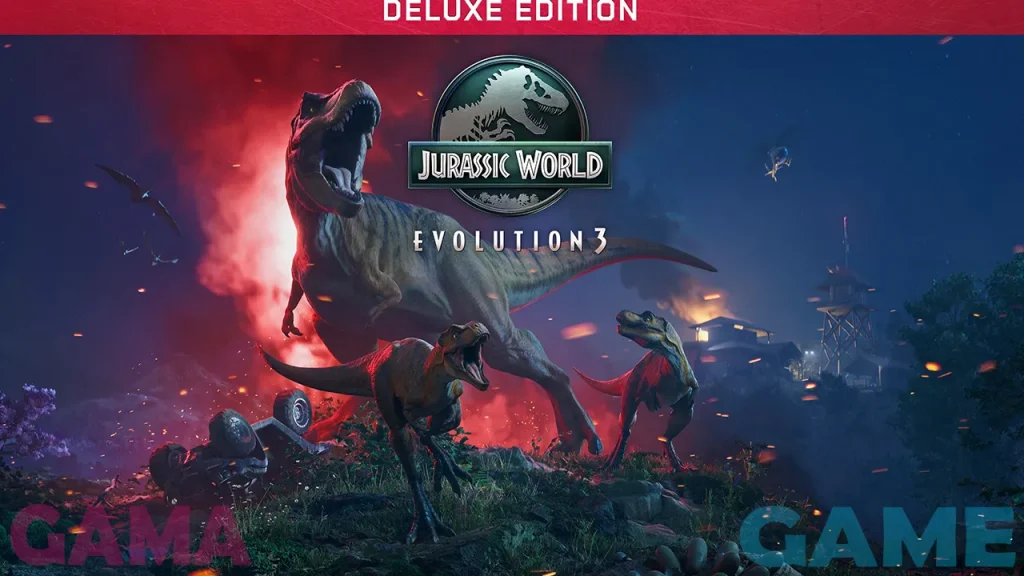 اکانت قانونی Jurassic World Evolution 3: Deluxe Edition