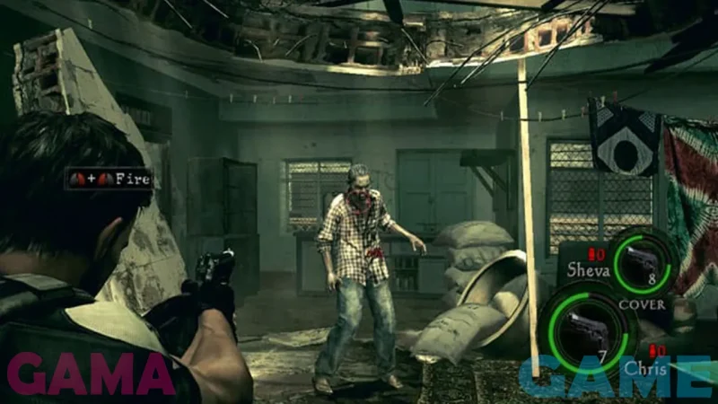 گیم پلی RESIDENT EVIL 5