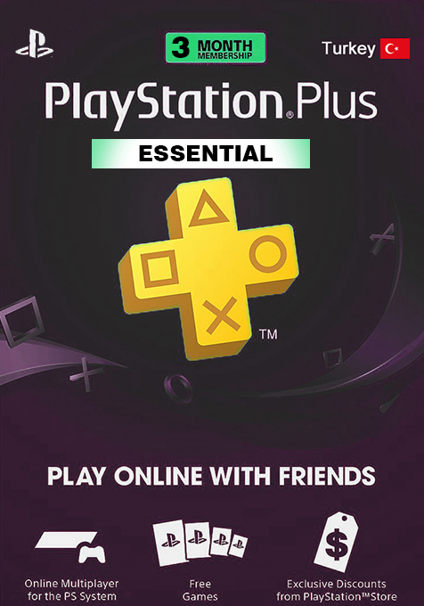 گیفت کارت plus essential 3 month