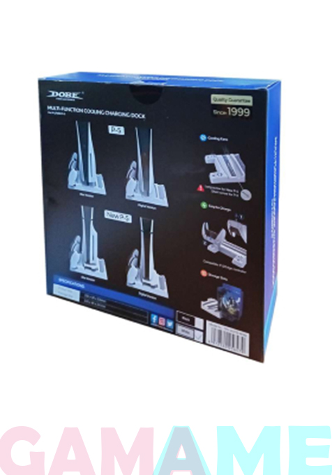 خرید پایه شارژر چند منظوره دابی Dobe TP5-3537B برای PS5