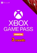گیفت کارت game pass essential 3 month