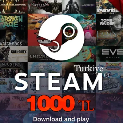 گیفت کارت gift 1000 TL steam