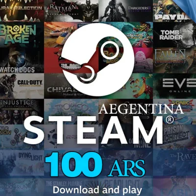 گیفت کارت gift arjgentina 100 ars steam