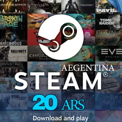گیفت کارت gift arjgentina 20 ars steam