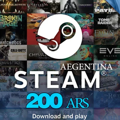گیفت کارت gift arjgentina 200 ars steam