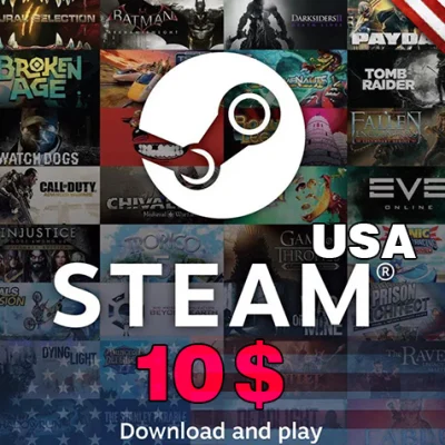 گیفت کارت $gift steam 10
