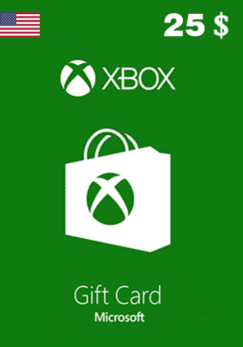 گیفت کارت gift xbox 25$